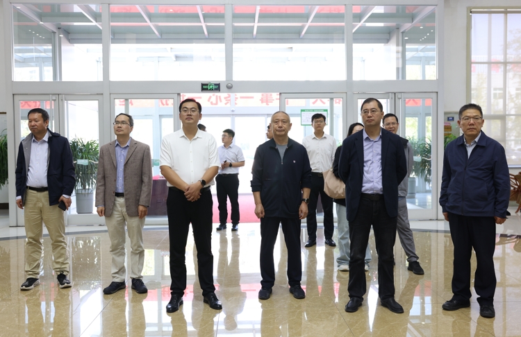 南京农业大学食品科技学院党委书记孙健一行来山东EBET易博网站集团参观考察