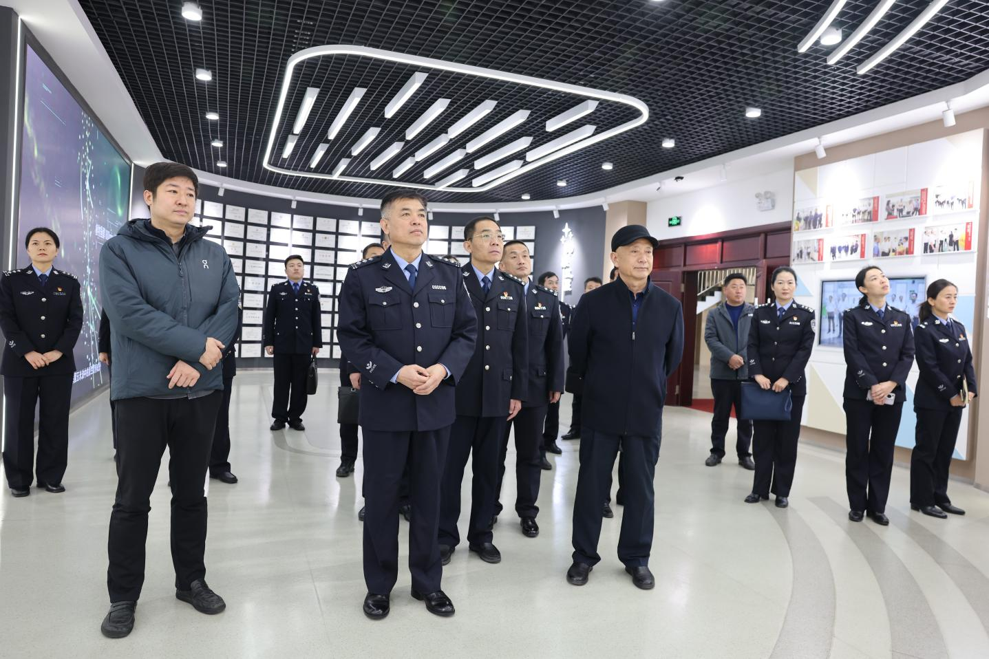 邹平市副市长、市公安局局长张曰海带队来山东EBET易博网站集团调研指导